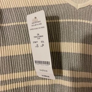 Bebe long sleeve bodycon dress - S NWT